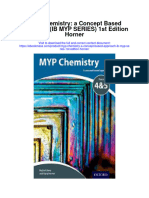 Download Myp Chemistry A Concept Based Approach Ib Myp Series 1St Edition Horner full chapter