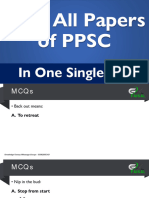 2022 All Papers of PPSC in One File