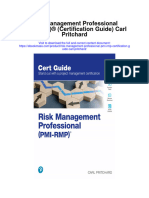 Risk Management Professional Pmi RMP Certification Guide Carl Pritchard All Chapter