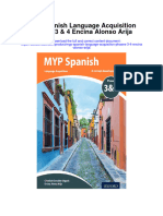 Myp Spanish Language Acquisition Phases 3 4 Encina Alonso Arija Full Chapter