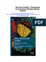 Download Risks Identity And Conflict Theoretical Perspectives And Case Studies Steven Ratuva all chapter