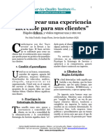 Cómo crear una experiencia increíble para sus clientes