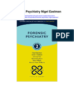 Forensic Psychiatry Nigel Eastman Full Chapter