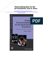 Download Doppler Echocardiography For The Small Animal Practitioner June A Boon full chapter