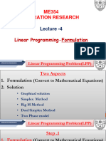 Lecture 4 LP Formulation