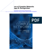 Download The Nature Of Complex Networks Sergey N Dorogovtsev full chapter
