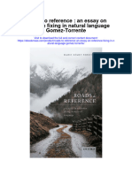 Download Roads To Reference An Essay On Reference Fixing In Natural Language Gomez Torrente all chapter