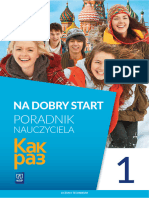 16.na Dobry Start. Poradnik Nauczyciela.