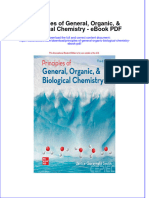 Book PDF Principles of General Organic Biological Chemistry PDF Full Chapter