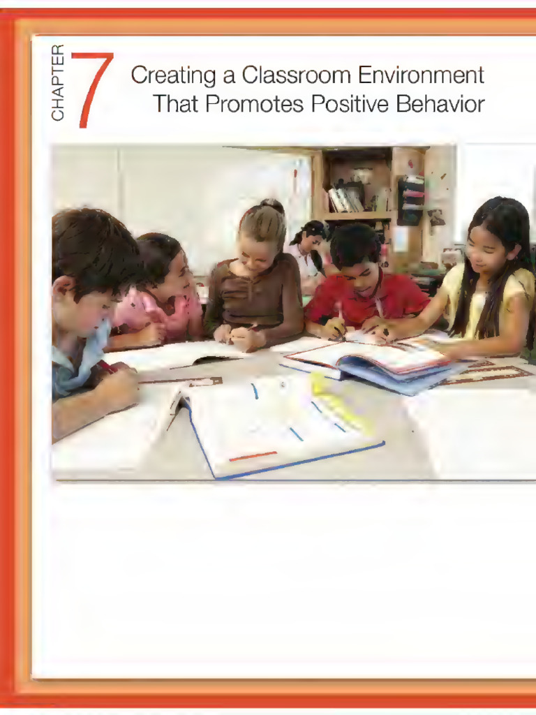 Creating A Classroom Environment: That Promotes Positive Behavior | PDF ...