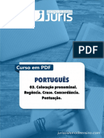 03 Português - Colocação Pronominal, Regência, Crase, Concordância e Pontuação