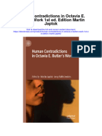 Download Human Contradictions In Octavia E Butlers Work 1St Ed Edition Martin Japtok full chapter