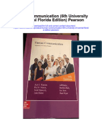 Download Human Communication 6Th University Of Central Florida Edition Pearson full chapter