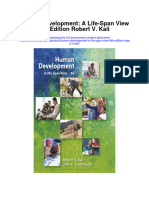 Download Human Development A Life Span View 8Th Edition Robert V Kail full chapter