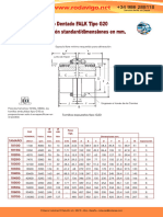 Datos13617acoplamiento Dentado Falk g20 PDF