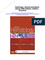 Rodaks Hematology Clinical Principles and Applications Fifth Edition Edition Keohane All Chapter