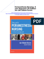 Drains Perianesthesia Nursing A Critical Care Approach 7Th Edition Edition Jan Odom Forren Full Chapter