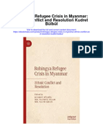 Download Rohingya Refugee Crisis In Myanmar Ethnic Conflict And Resolution Kudret Bulbul all chapter