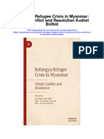 Rohingya Refugee Crisis in Myanmar Ethnic Conflict and Resolution Kudret Bulbul All Chapter
