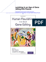 Human Flourishing in An Age of Gene Editing Erik Parens Full Chapter