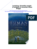 Download Human Flourishing Scientific Insight And Spiritual Wisdom In Uncertain Times Briggs full chapter