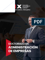 UIIX-Brochure Doctorado en Administracion de Empresas Online 24meses