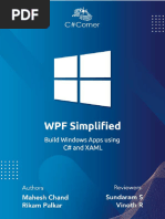 WPF Simplified Build Windows Apps Using Csharp and Xaml