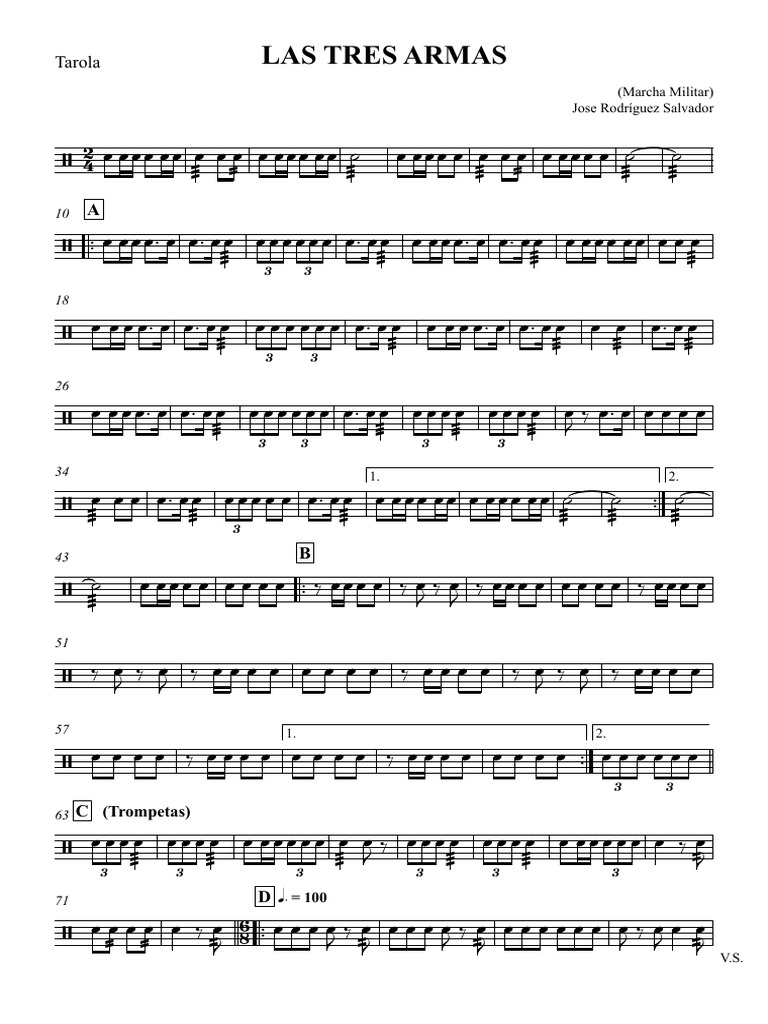 Las Tres Armas - Tarola | PDF