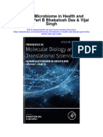 Human Microbiome in Health and Disease Part B Bhabatosh Das Vijai Singh Full Chapter