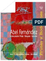 Dossier - Frutas y Bodegones - Abel Fernández - Asfer