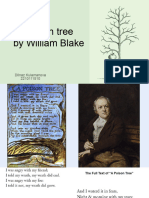 Poison Tree by William Blake