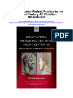 Download Roman Imperial Portrait Practice In The Second Century Ad Christian Niederhuber all chapter