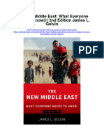 Download The New Middle East What Everyone Needs To Knowr 2Nd Edition James L Gelvin full chapter