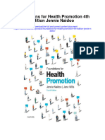 Foundations For Health Promotion 4Th Edition Jennie Naidoo Full Chapter