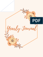 Yearly Planner:journal