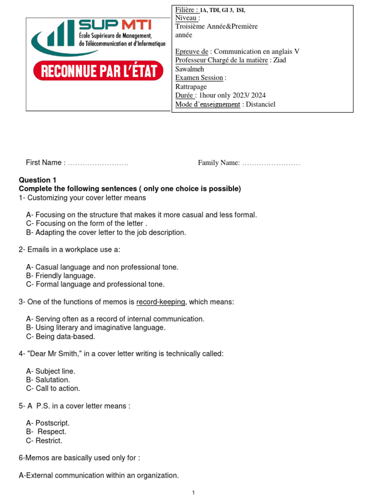 D Communication En Anglais V R Download Free Pdf Communication