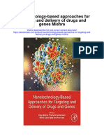 Nanotechnology Based Approaches For Targeting and Delivery of Drugs and Genes Mishra Full Chapter
