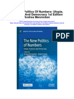 Download The New Politics Of Numbers Utopia Evidence And Democracy 1St Edition Andrea Mennicken full chapter