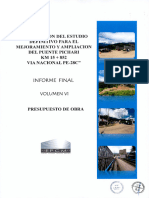 TOMO 15 Presupuesto Puente Pichari - Adecuacion COVID 19 (RD 1431-2020)