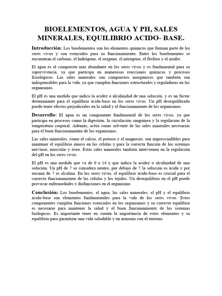 Bioelementos pdf