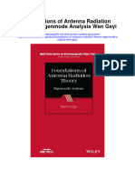 Download Foundations Of Antenna Radiation Theory Eigenmode Analysis Wen Geyi full chapter