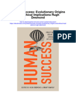 Download Human Success Evolutionary Origins And Ethical Implications Hugh Desmond full chapter