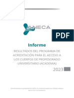 ACADEMIA - Informe Resultados 2023