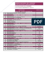 Plan de Estudios Lic. Eco. Web