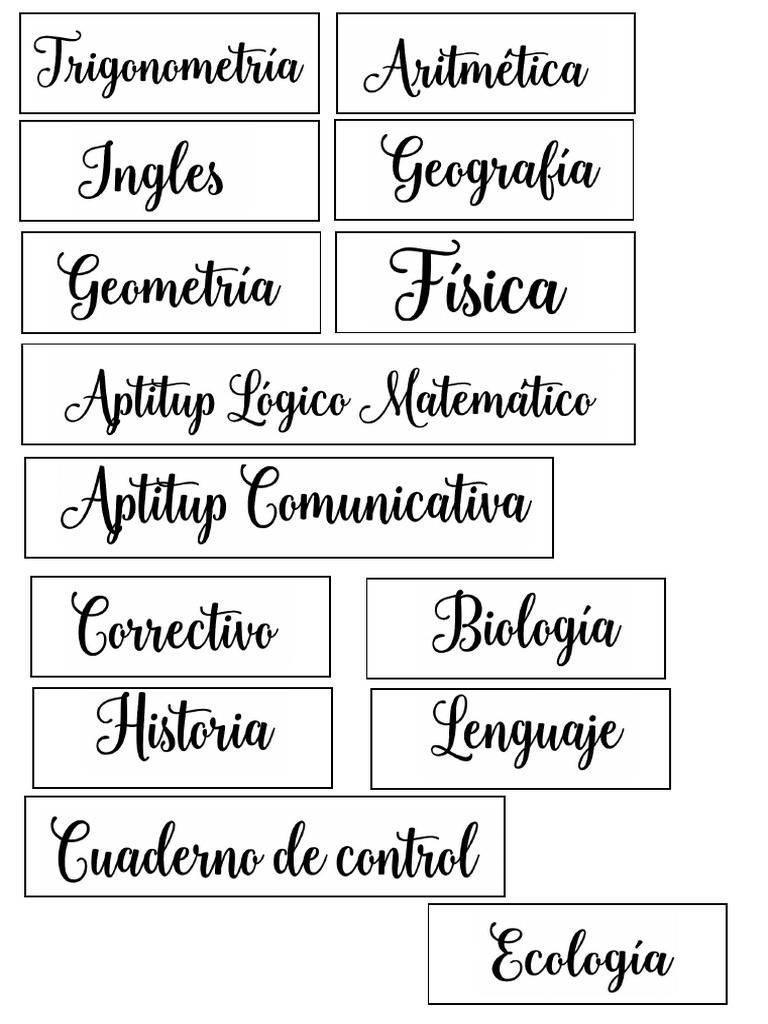 Titulos de Cursos | PDF