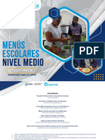 Menús Escolares Nivel de Educación Media de Guatemala, 2024 - Compressed