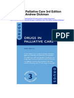 Drugs in Palliative Care 3Rd Edition Andrew Dickman Full Chapter