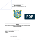 Informe Muestra de Suelos2