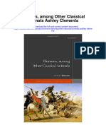 Download Humans Among Other Classical Animals Ashley Clements full chapter