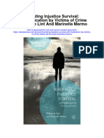 Download Narrating Injustice Survival Self Medication By Victims Of Crime Willem De Lint And Marinella Marmo full chapter